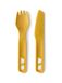 Набір столових приборів Sea to Summit Passage Cutlery Set, 2 Piece, Arrowwood Yellow (STS ACK035021-120901)