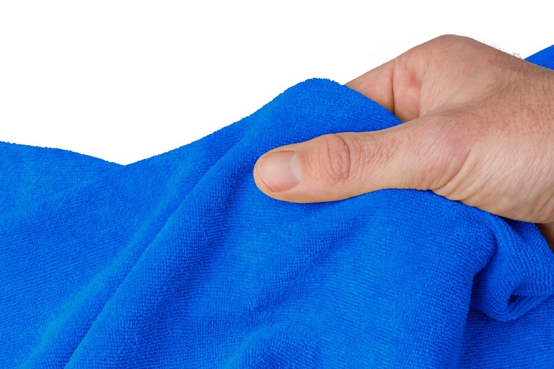 Набор: полотенце из микрофибры + шампунь Sea To Summit Tek Towel Wash Kit, M - 50х100см, Cobalt Blue (STS ATTKITMCO)
