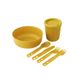 Набір посуду Sea to Summit Passage Dinnerware Set, 1P, 6 Piece, Arrowwood Yellow (STS ACK037051-120913)