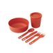 Набір посуду Sea to Summit Passage Dinnerware Set, 1P, 6 Piece, Spicy Orange (STS ACK037051-120816)