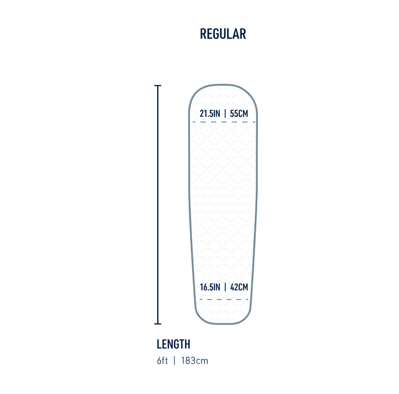 Килимок надувний Sea to Summit Ultralight XR Insulated Air Mat, Arrowwood, Regular (STS 045602)