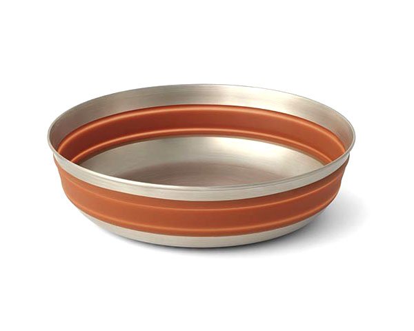 Миска складна Sea to Summit Detour Stainless Steel Collapsible Bowl, Bombay Brown, L (STS ACK039011-060307)