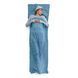 Вкладиш в спальник Sea to Summit Breeze Lightweight Liner, Rectangular w/ Pillow Sleeve 198 см, Cendre Blue (STS 056304)