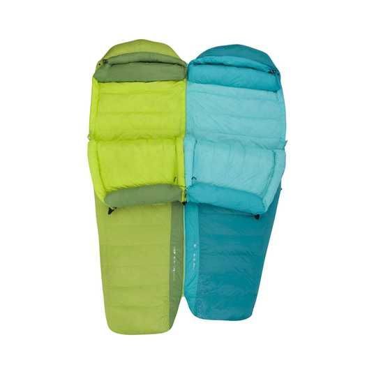 Turquoise sky / BAKIBAKI スリップマット Спальний мішок Sea To Summit Ascent AcI (2/-4°C), 198 см - Left