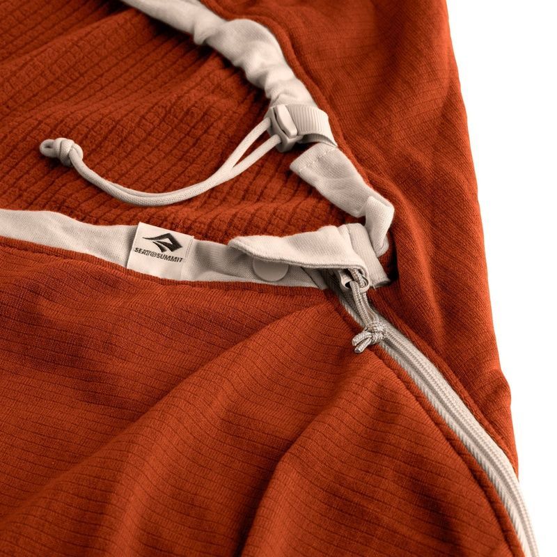 Вкладиш в спальник Sea to Summit Reactor Fleeceweight Liner, Regular 185 см, Picante (STS 053402)