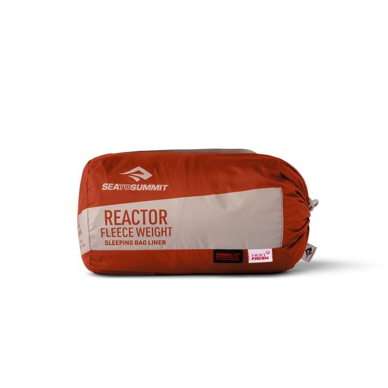 Вкладиш в спальник Sea to Summit Reactor Fleeceweight Liner, Long 198 см, Picante (STS 053403)