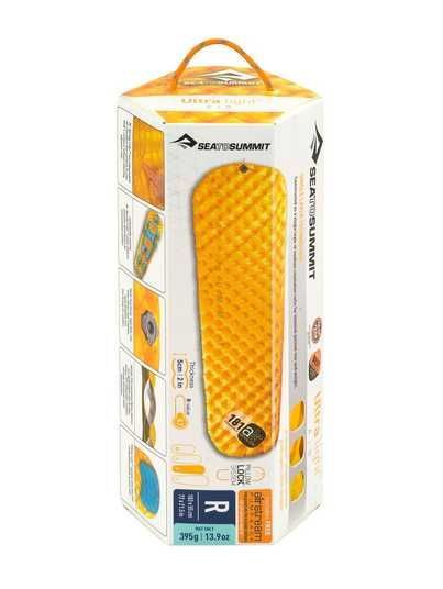 Надувний килимок Sea to Summit UltraLight Mat, 184х55х5см, Yellow