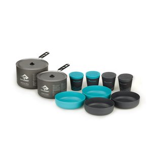 Набір посуду Alpha Cookset 4.2 від Sea To Summit, Pacific Blue/Grey (STS AKI5004-03122105)