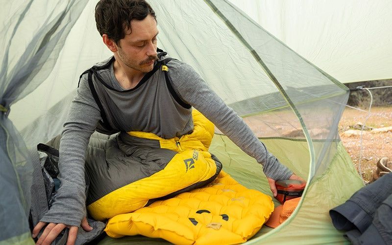 Вкладиш в спальник Sea to Summit Reactor Lightweight Liner, Long 198 см, Pewter (STS 053203)