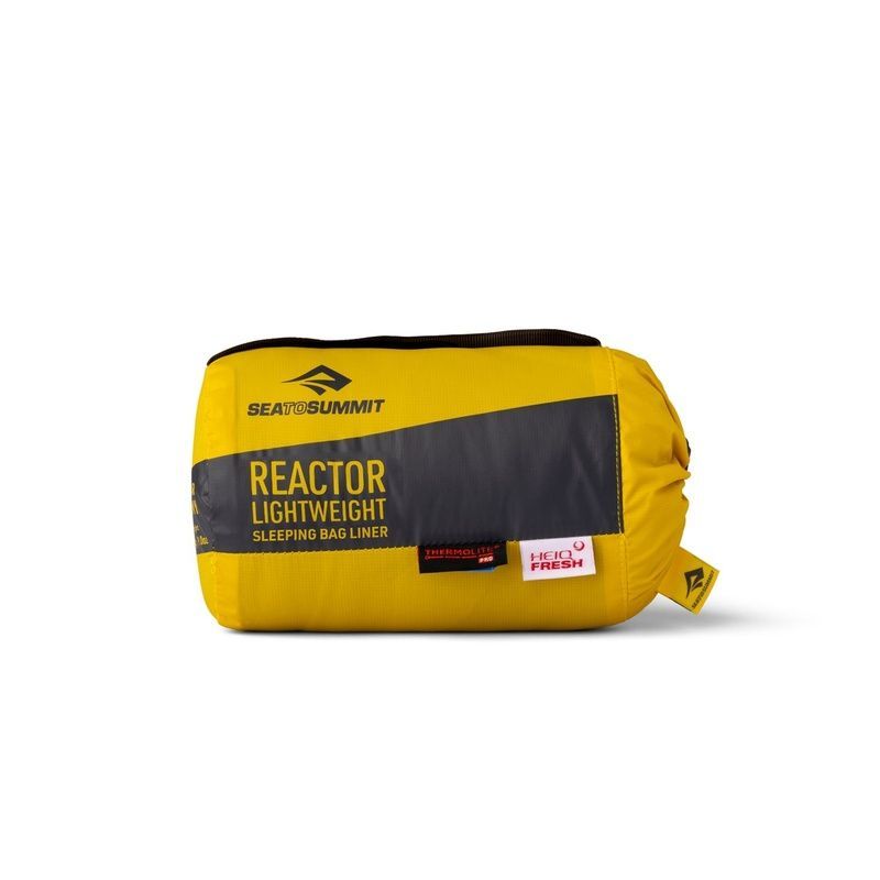 Вкладиш в спальник Sea to Summit Reactor Lightweight Liner, Long 198 см, Pewter (STS 053203)