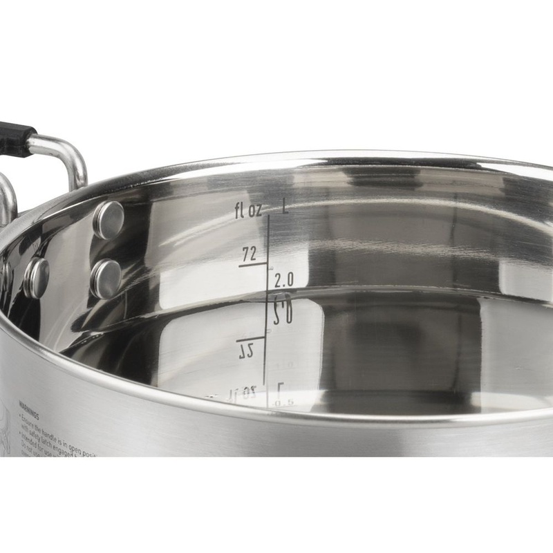 Набор посуды Sigma Pot Set 2.0 от Sea To Summit, Silver (STS AKI5009-03121808)
