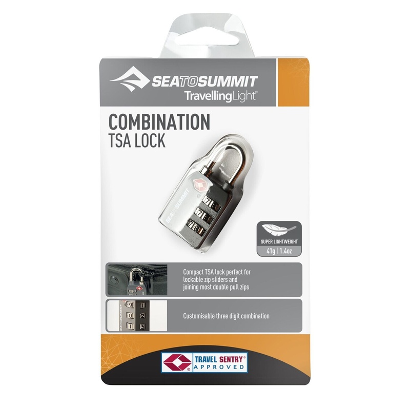 Кодовый замок Combination TSA Lock Black от Sea to Summit (STS ATLTSACO)