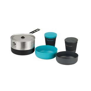 Набор посуды Sigma Cookset 2.1 от Sea To Summit, Pacific Blue/Silver (STS AKI5009-03122106)