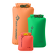 Набір гермочохлів Sea to Summit Lightweight Dry Bag Set, 3 Piece, 3/5/8L, Emberglow/Poison Green/Tangerine (STS 031204)