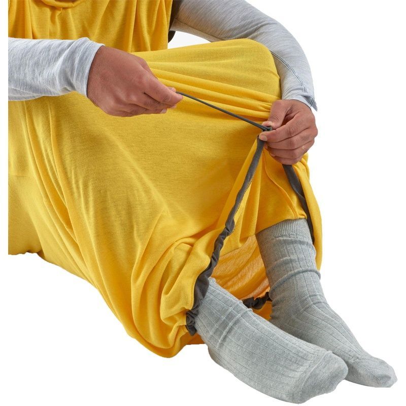 Вкладиш в спальник Sea to Summit Reactor Sleeping Bag Liner, Sulfur Yellow, Standart, Mummy w/ Drawcord, 198 см (STS ASL031061-190906)