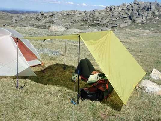 Тент Sea to Summit Escapist 15D Tarp, 300х300 см, Lime (STS