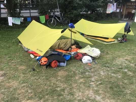 Тент Sea to Summit Escapist 15D Tarp, 300х300 см, Lime (STS