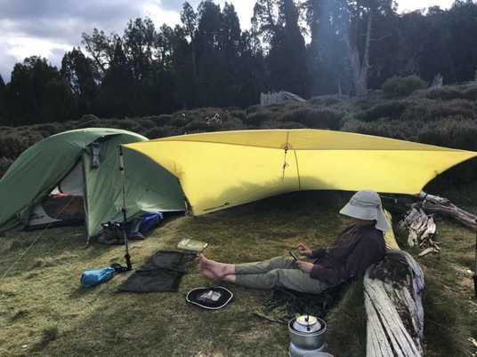 Тент Sea to Summit Escapist 15D Tarp, 300х300 см, Lime (STS