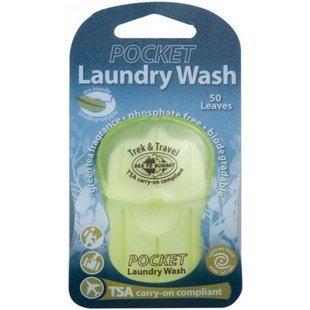 Мыло для стирки Trek & Travel Pocket Laundry Wash Soap Green от Sea to Summit (STS ATTPLWEU)