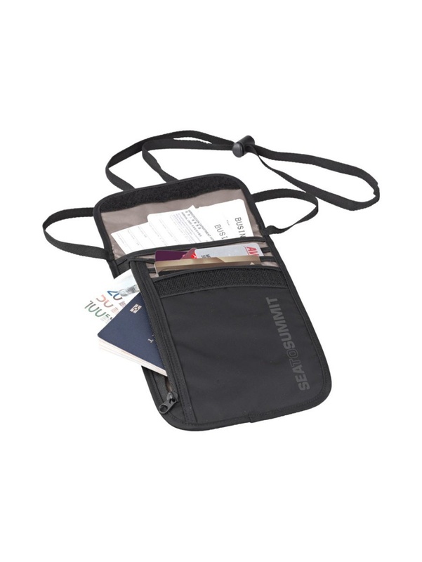 Гаманець натільний TL 5 Neck Wallet Black/Grey, 20.3 х 12.7 х 1.3 см від Sea to Summit (STS ATLNW5BK)