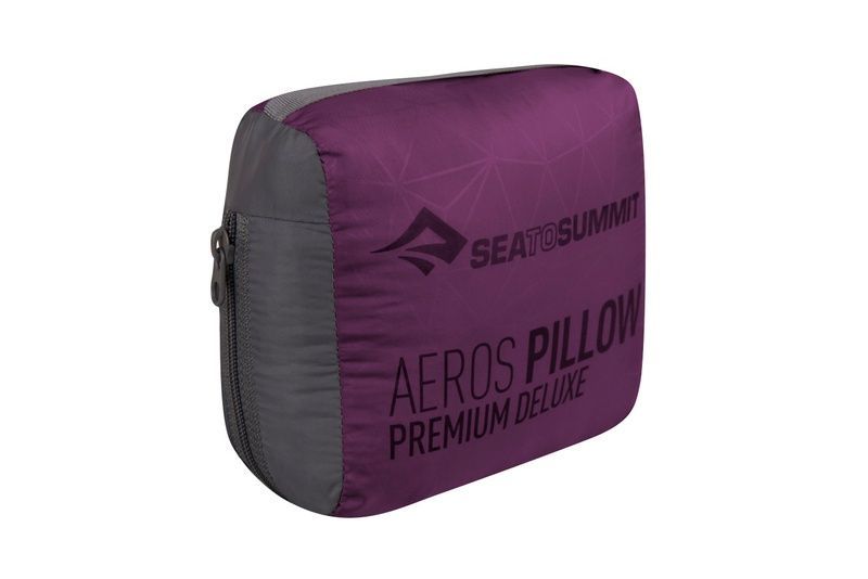 Подушка надувна Sea to Summit Aeros Premium Pillow Deluxe, 14х56х36см, Magenta (STS APILPREMDLXMG)