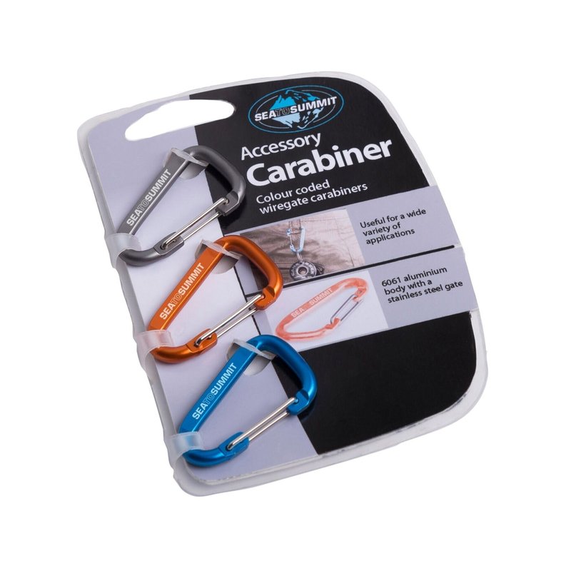 Карабін Sea To Summit Accessory Carabiner 3 Pack Mix Color (STS AABINER3)