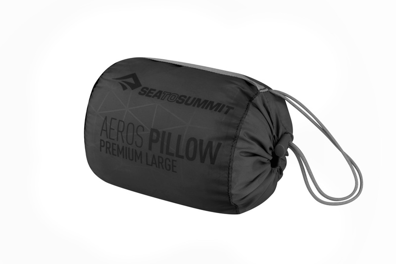 Надувна подушка Sea To Summit Aeros Premium Pillow, 11х34х24см, Grey (STS APILPREMRGY)