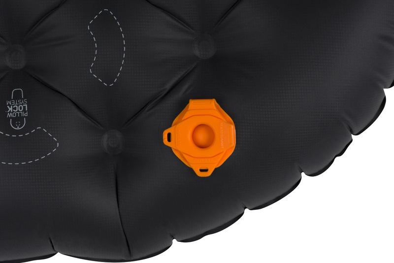 Коврик надувной Sea to Summit Ether Light XT Extreme Mat, Large, Black/Orange, 198x64x10см (STS AMELXTEXML)