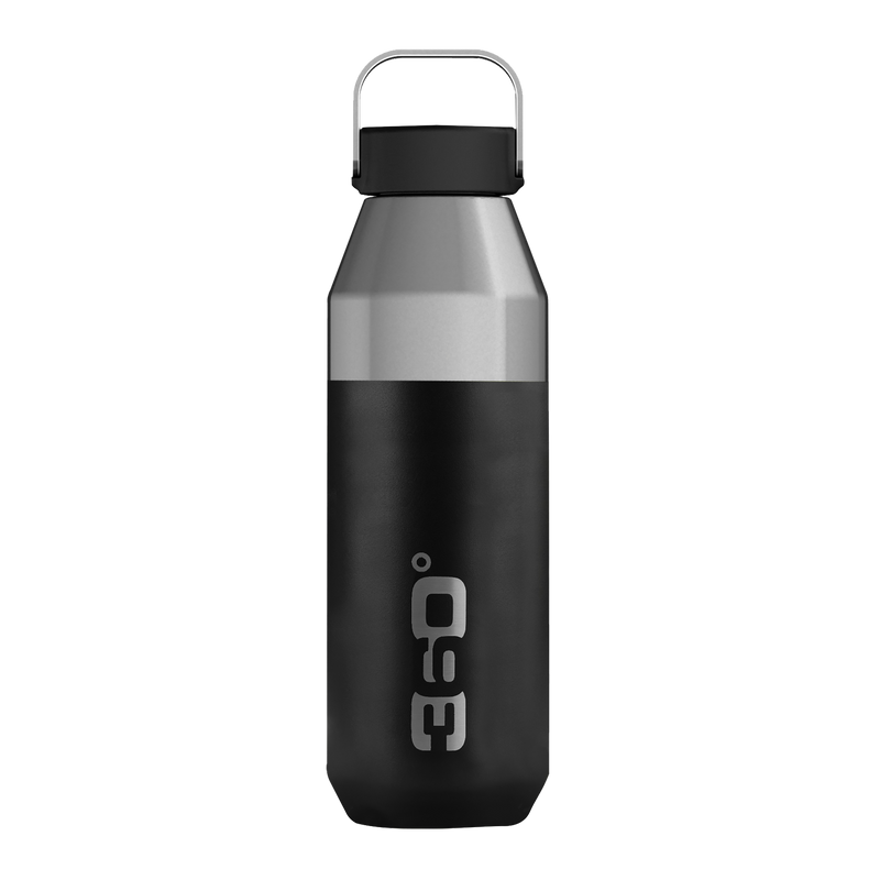 Термофляга 360° degrees Vacuum Insulated Stainless Narrow Mouth Bottle, Black, 750 ml (STS 360BOTNRW750BK)
