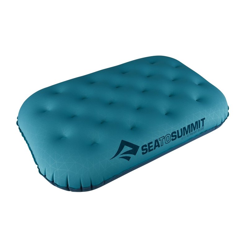 Надувная подушка Sea To Summit Aeros Ultralight Pillow Deluxe, 14х56х36см, Aqua (STS APILULDLXAQ)