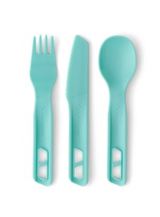 Набір столових приборів Sea to Summit Passage Cutlery Set, 3 Piece, Aqua Sea Blue (STS ACK035021-120207)