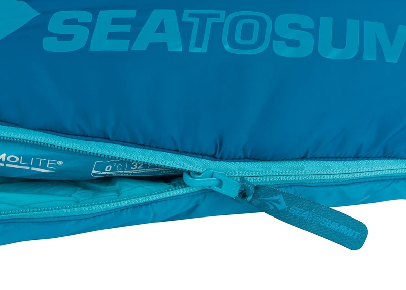 Женский спальный мешок Sea to Summit Venture VTI (0/-6°C), 170 см - Left Zip, Blue (STS AVT1-WR)