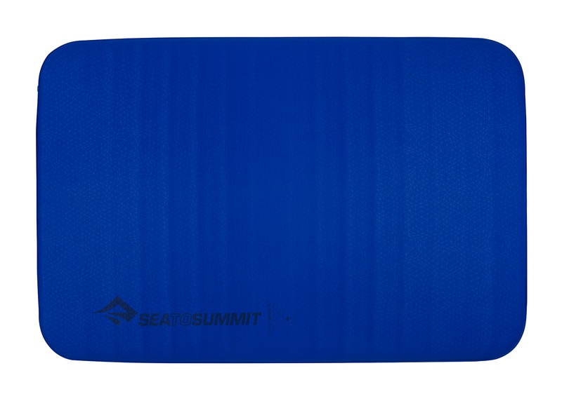 Самонадувающийся двухместный коврик Sea to Summit Comfort Deluxe Mat, 201х132х10см, Indigo (STS AMSICDD)