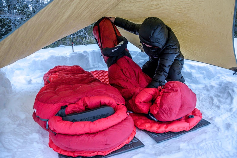 Спальний мішок Sea To Summit Alpine ApII (-12/-20°C), 183 см - Left Zip, Fiery Red/Crimson (STS AAP2-R) 2019