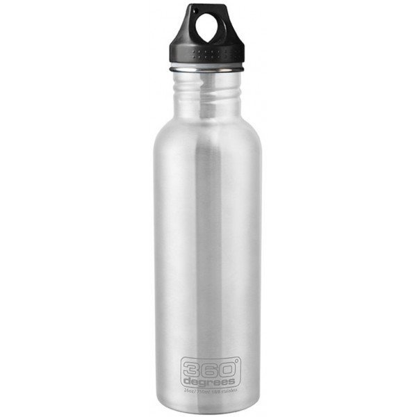 Фляга 360° degrees - Stainless Steel Bottle Silver, 750 мл (STS 360SSB750ST)