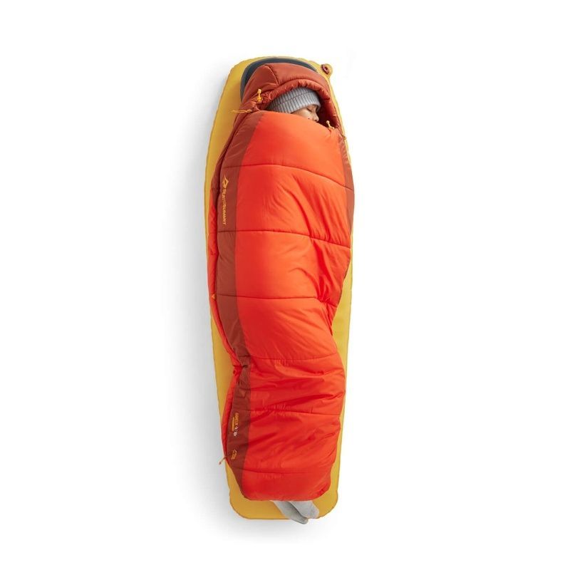 Килимок самонадувний Sea to Summit Pursuit Plus SI Mat, Zinnia Orange, Large, 198х64х7.5см (STS ASL053081-060604)