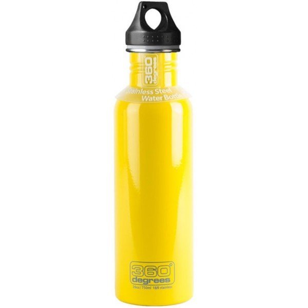 Фляга 360° degrees - Stainless Steel Bottle Yellow, 750 мл (STS 360SSB750YLW)