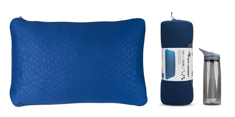 Подушка складана Sea to Summit Foam Core Pillow, Deluxe, 16х56х36см, Navy (STS APILFOAMDLXNB)