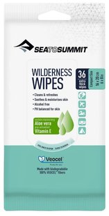 Вологі серветки Wilderness Wipes Compact, 36 pack від Sea To Summit (STS AHY4192-00121002)