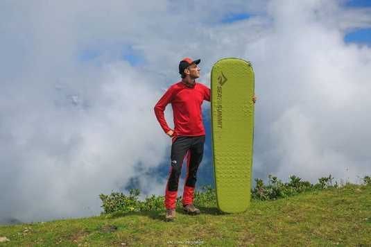 Самонадувний килимок Sea to Summit Camp Mat, 183х51х3.8см, Olive
