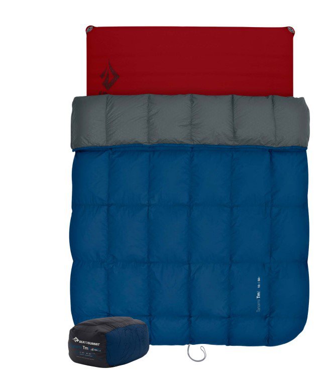 Спальник-квилт Tanami TmI Comforter от Sea To Summit, (10/4°C), 183 см, Denim Blue, Queen (STS ATM1-Q)