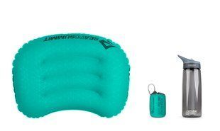 Подушка надувна Sea to Summit Aeros Ultralight Pillow, Regular, 12х36х26см, Sea Foam (STS APILULRSF)