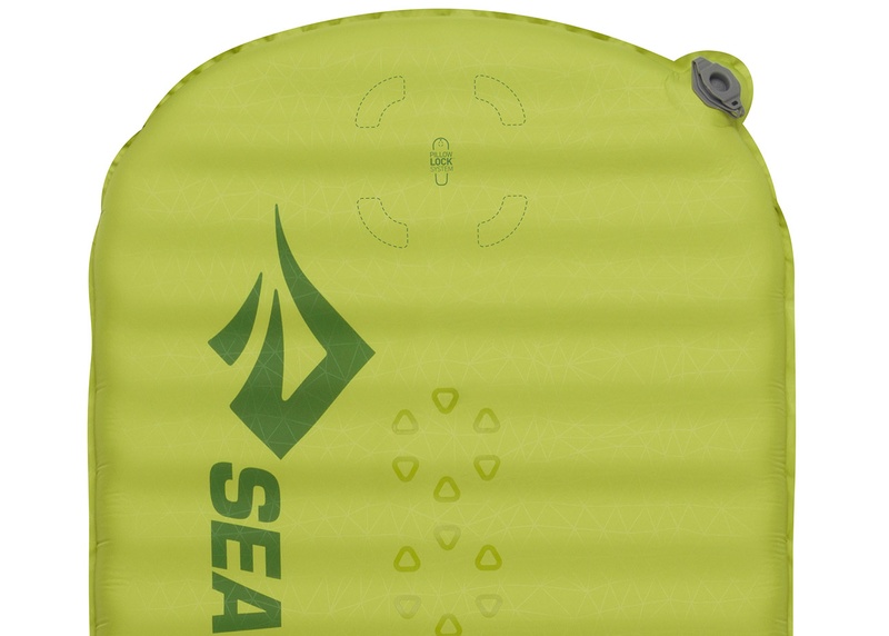 Самонадувний килимок Sea to Summit Comfort Light Mat, 183х51х5см, Green (STS AMSICLR)