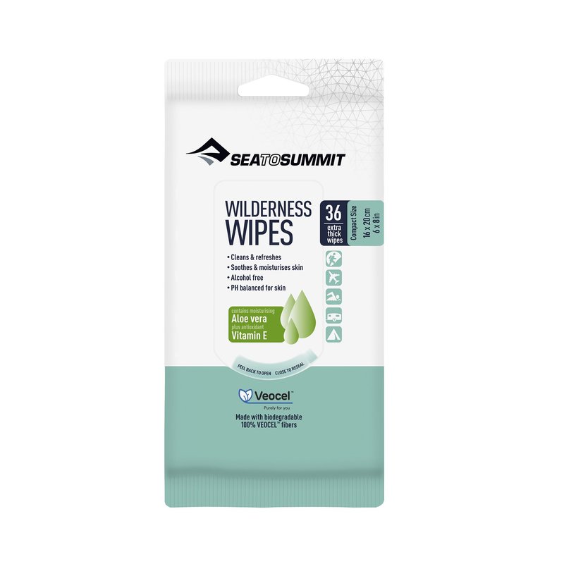 Салфетки влажные Antibacterial Hand and Surface Wipes от Sea To Summit, 12 pcs (STS AHY4195-00121001)