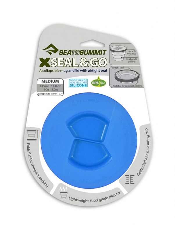 Миска складная с крышкой Sea To Summit X-Seal & Go, Royal Blue, 415 мл (STS AXSEALMBL)
