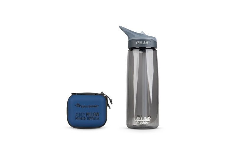 Подушка надувна Sea to Summit Aeros Premium Pillow Traveller, 11х39х29см, Navy (STS APILPREMYHANB)