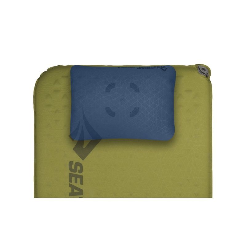 Самонадувающийся коврик Sea to Summit Camp Mat, 198х64х3.8см, Olive (STS AMSICMRL)