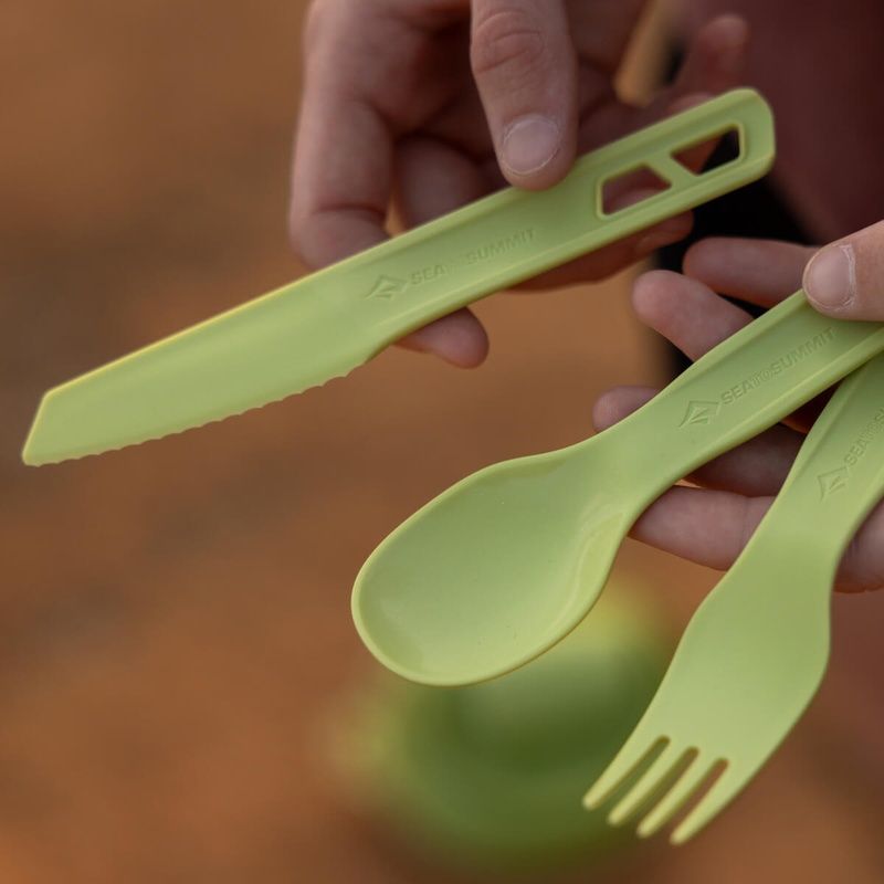 Набір столового приладдя Sea to Summit Horizon Cutlery Set, Tarragon, 3 предмети (STS 054405)