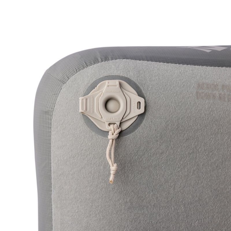 Надувна подушка Sea to Summit Aeros Down Pillow, 12x34x24см, Neutral Grey (STS 045203)