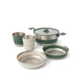Набір посуду Sea to Summit Detour Stainless Steel One Pot Cook Set w/Sack з чохлом, на 2 персони (STS ACK026031-122111)